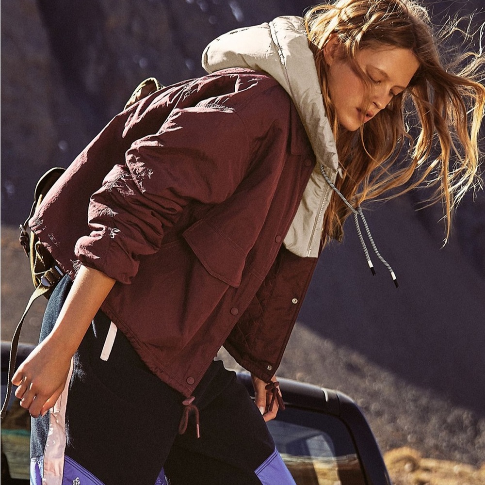 FP Movement by Free People Burgundy Jacket